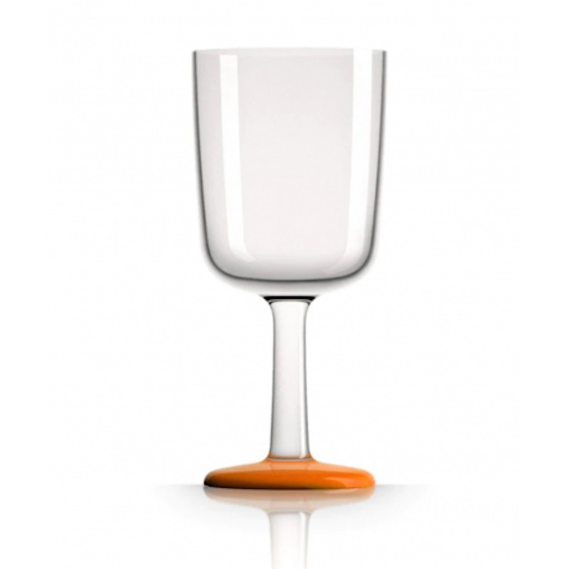 Bicchiere vino 300 ML Arancione PLASTIMO 01