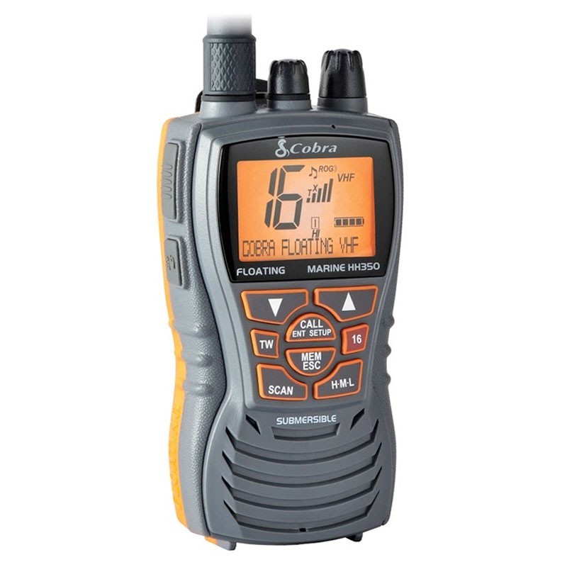 Trasmettitore portatile VHF HH350 FLT EU Cobra Trasmettitore portatile VHF HH350 FLT EU Cobra