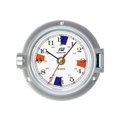 Clock Ø120mm aluminum with silence zone Plastimo;Barometer table Plastimo