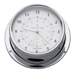 Clock Ø110mm Inox with silence zone Barigo;Instrument chart Barigo