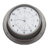 Clock Ø110mm satin Inox with silence zone Barigo;Instrument table Barigo