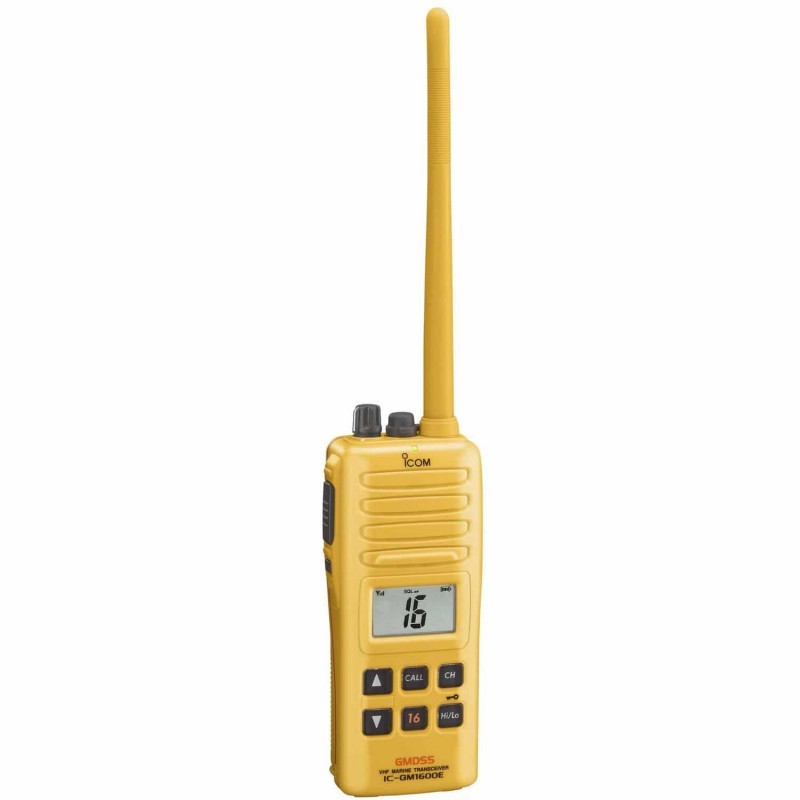 Portable transmitter VHF GMDSS IC-GM1600E 01 FNI;Portable transmitter VHF GMDSS IC-GM1600E 02 FNI;Portable transmitter VHF GMDSS