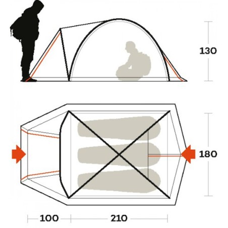Tenda TENERE 3 FERRINO 04