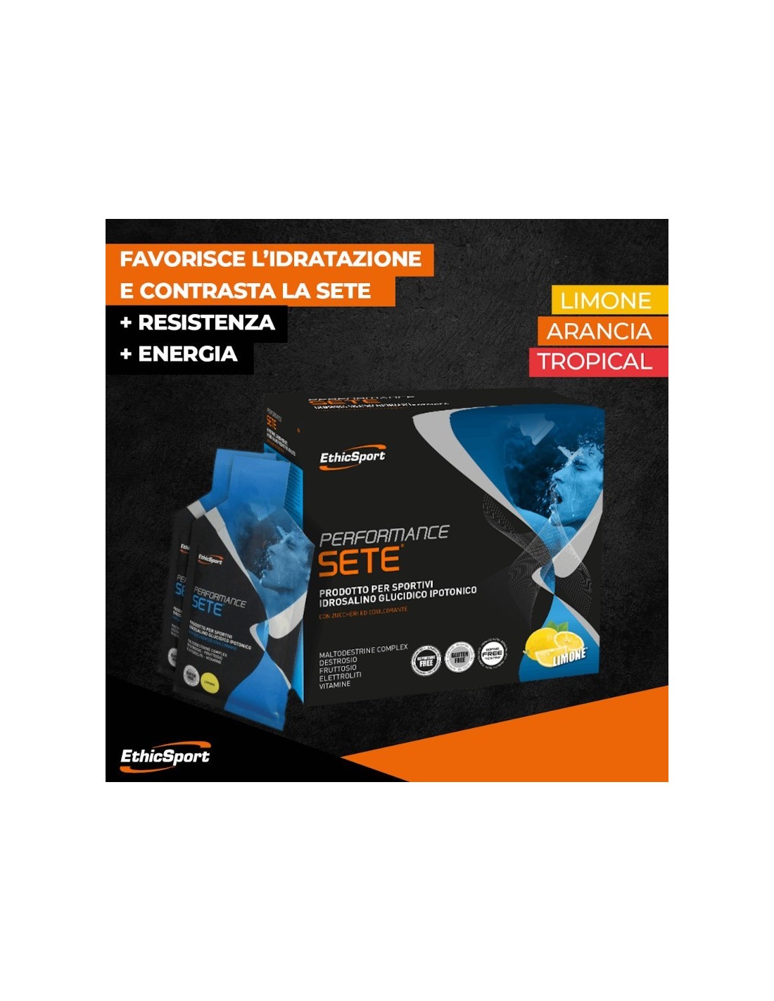 ETHICSPORT PERFORMANCE SETE Limone 14pz ETHICSPORT - 2