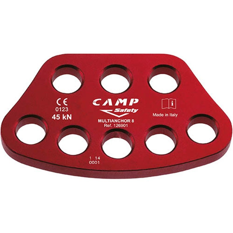 MULTIANCHOR 8 - Belay plate CAMP