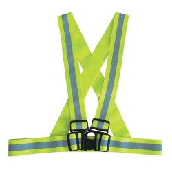 Bretelle di Sicurezza Elastiche High-Visibility Gialle