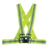 Reflective yellow elastic bike braces MVTEK
