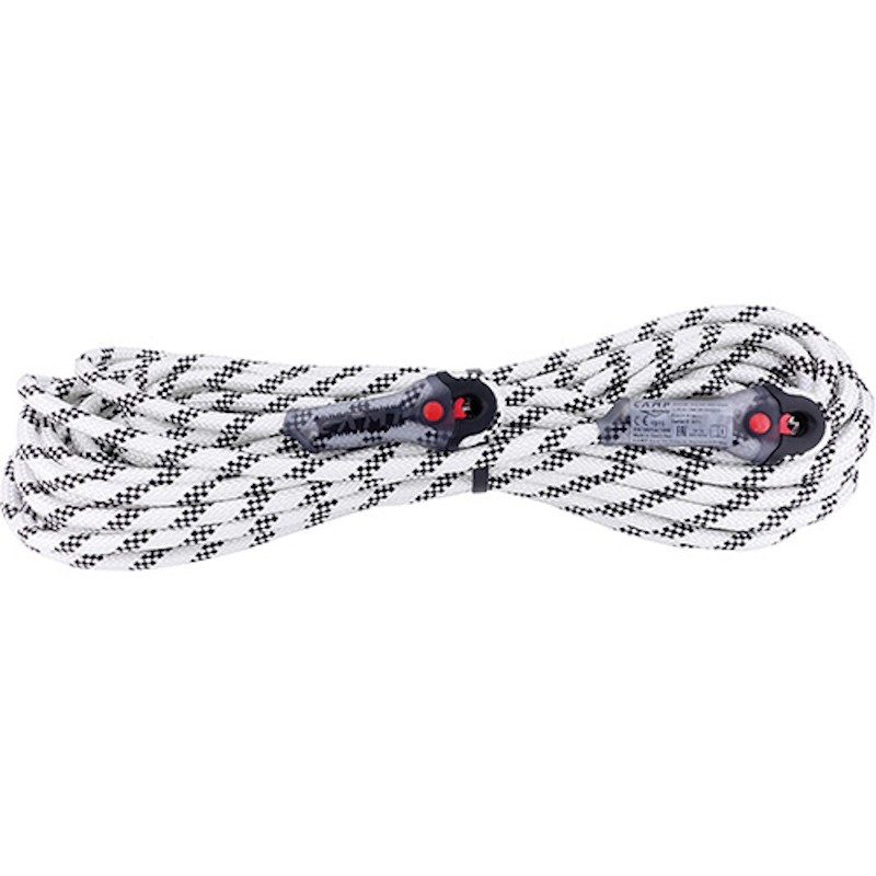 Semi-static rope IRIDIUM 10.5 mm WITH LOOPS CAMP 01;Semi-static rope IRIDIUM 10.5 mm WITH LOOPS CAMP 02;Semi-static rope IRIDIUM
