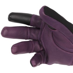 Glove G HOT WOOL LADY Black/Violet CAMP