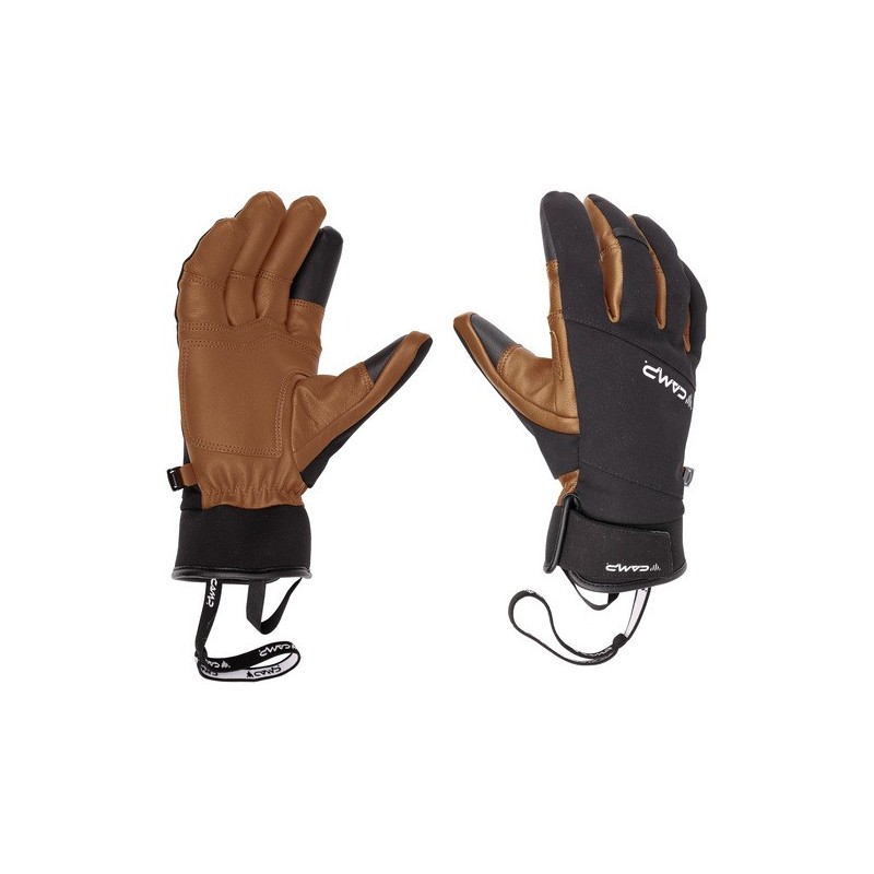 Glove G HOT WOOL Black/Brown CAMP 01;Glove G HOT WOOL Black/Brown CAMP 02;Glove G HOT WOOL Black/Brown CAMP 04;Glove G HOT WOOL