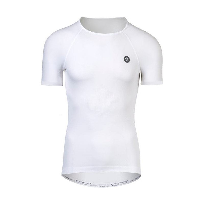 White short sleeve underwear shirt