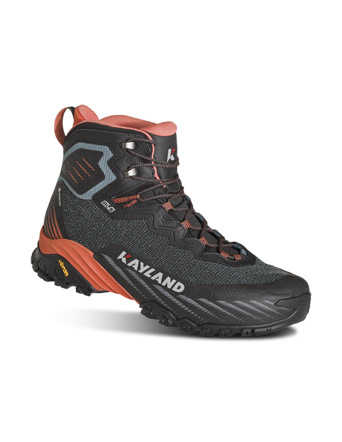 Shoe DUKE MID GTX Black-Orange KAYLAND 01