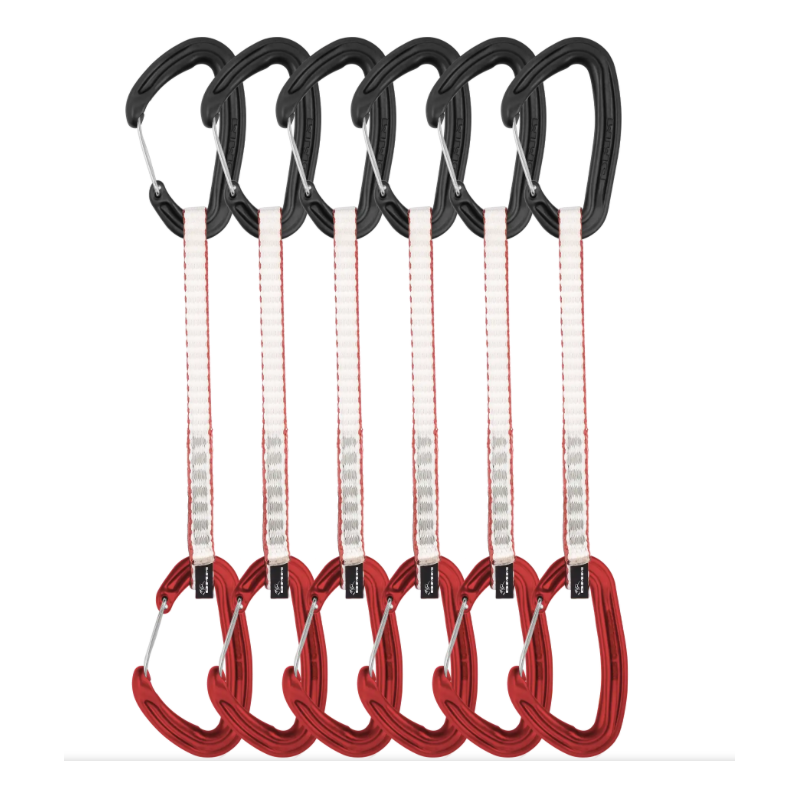 Rinvii Alpha Wire Quickdraw Red 18cm 6pz DMM 01