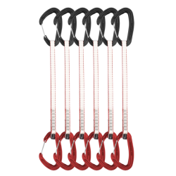 Alpha Wire Quickdraw Red 25cm 6 Pack DMM