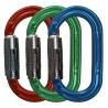 Ultra O Locksafe Colour 3 Pack Blue/Red/Green DMM