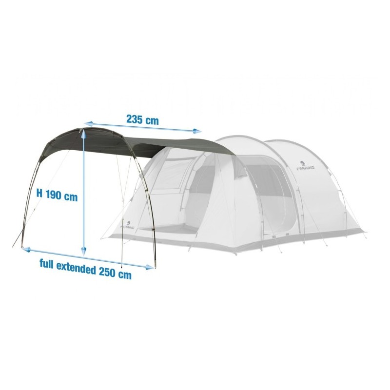 TENDA METEORA 4 Bordeaux FERRINO 02