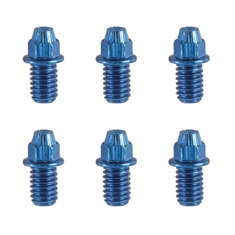 Pin pedals kit 32 pieces blue FUNN