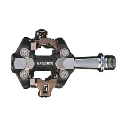 Pedals MTB E-PM222 aluminium EXUSTAR