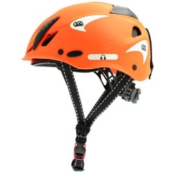 Helmet MOUSE WORK Orange Fluo Softtouch KONG