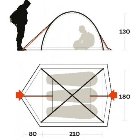 Tenda FERRINO KALAHARI 3 04