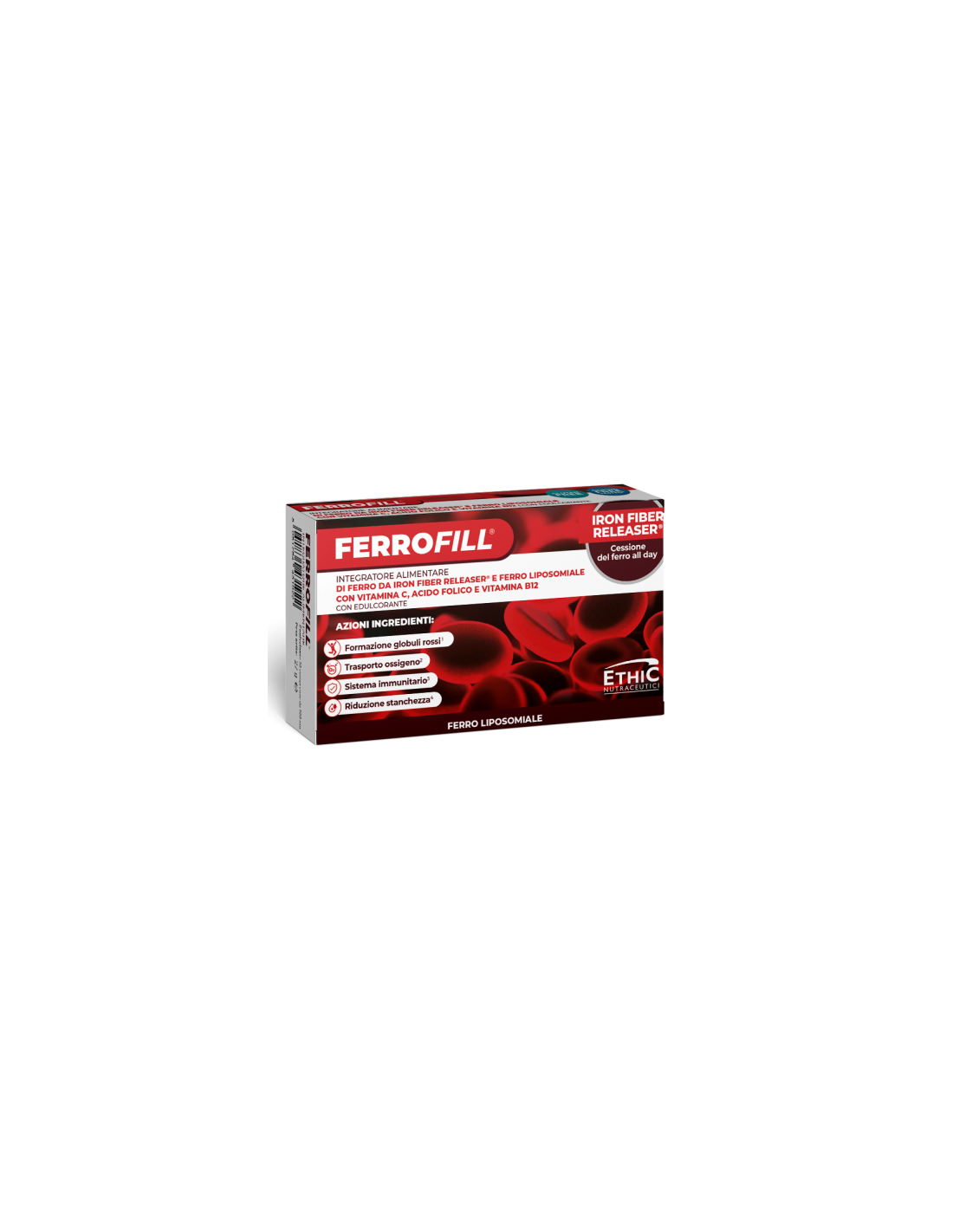 EthicSport Ferrofill – Highly Bioavailable Iron Supplement with Vitamins and Folic Acid ETHICSPORT - 1
