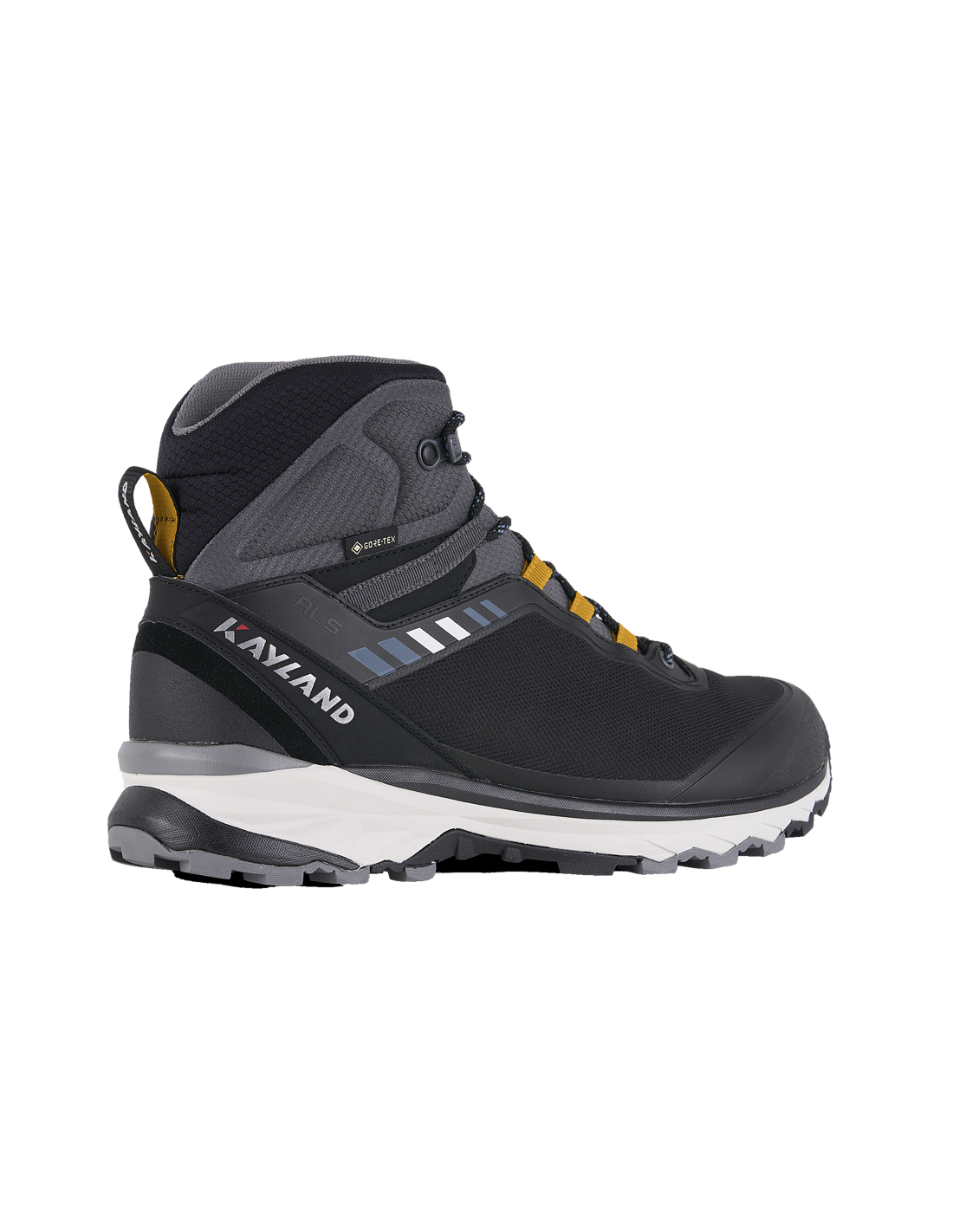 Man Shoes KAYLAND Strider Mid Gtx Black Black-Yellow KAYLAND - 3