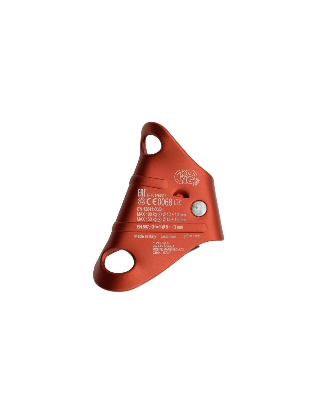 Chest rope clamp KONG CAM CLEAN Red KONG - 2