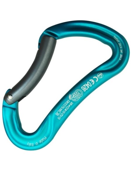 Caarabiner KONG ARGON RK BENT Cyan