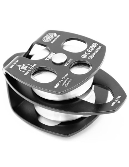 Carrucola KONG TWIN Black