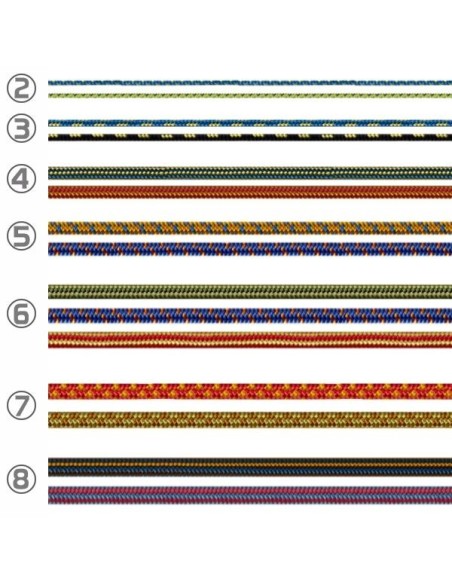 Accessory cords KONG 7 mm - 100 m YELLOW