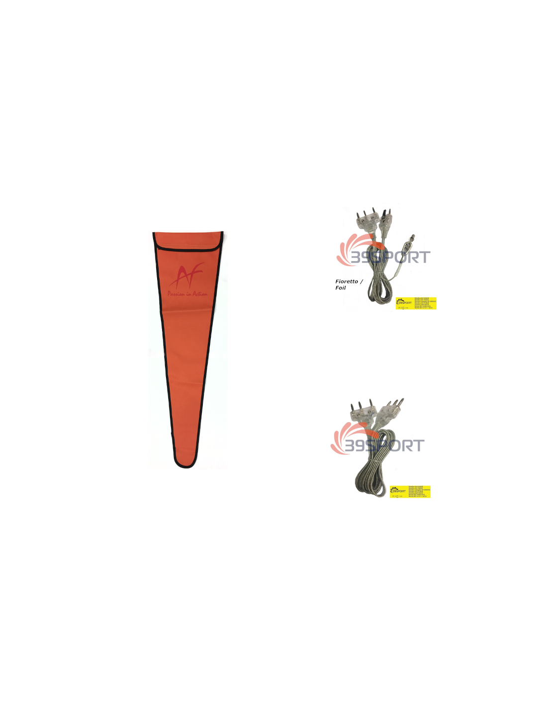 KIT Alfafencing – Sacca Porta Armi con Passante per Fioretto, Sciabola e Spada  - 1