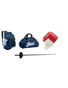 KIT JUNIOR FENCING con Borsa zaino - Spada non sonora - Maschera