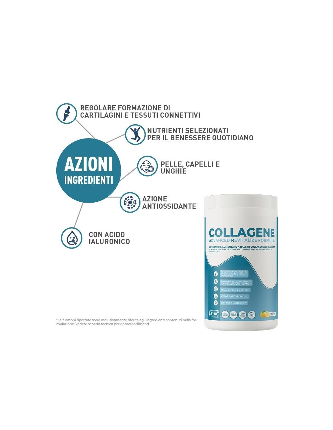 ETHICSPORT HYDROLYZED COLLAGEN – Joint Support, Skin Elasticity, Muscle Recovery ETHICSPORT - 4
