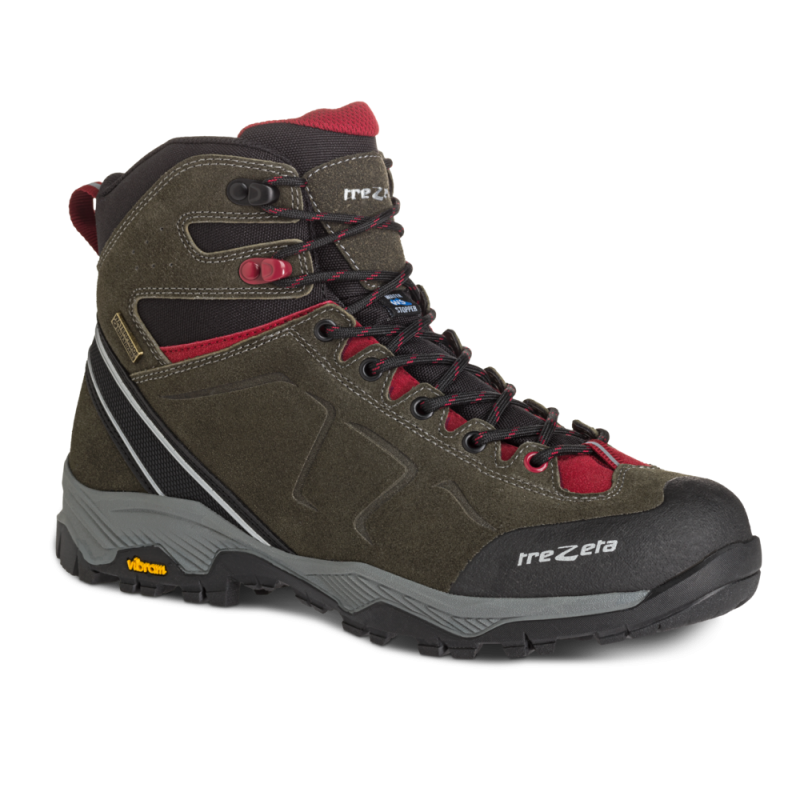 Scarpa DRIFT WP Marrone-Rosso TREZETA 01