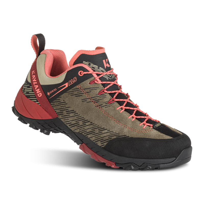 Scarpa REVOLT Ws GTX Marrone-Rosso KAYLAND 01